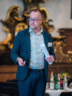 Stellte das Sanierungsprojekt vor: Architekt Sebastian Endres