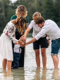 Taufe im Kuhsee