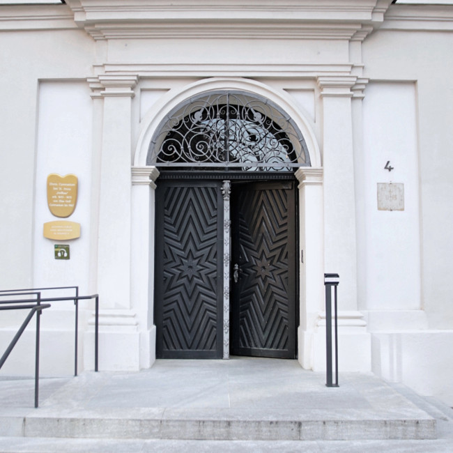Hier ist der Kircheneintritt möglich: im Evangelischen Forum Annahof