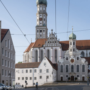 Blick auf die St. Ulrichskirche